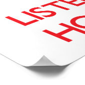 保HOUSE MUSIC聞へ ポスター (角)