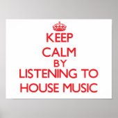 保HOUSE MUSIC聞へ ポスター (正面)