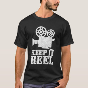 保Itリール映画監督フィルムカメラフィルムメーカー Tシャツ