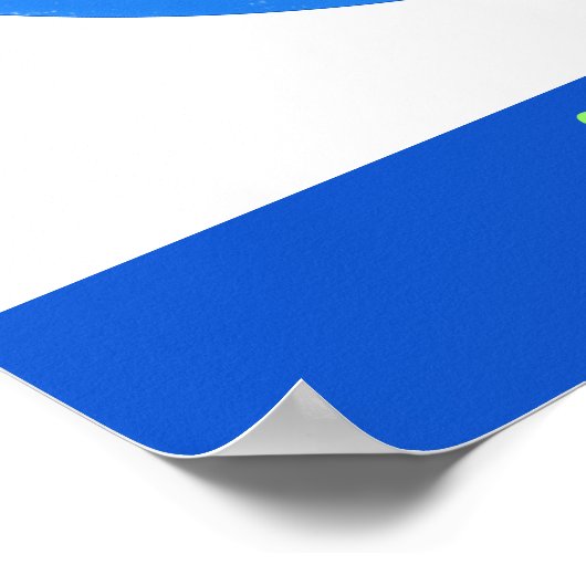 保It Green救 Earth Environment Wall Art ポスター (角)