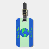 保It Green救 Planet Environment Art ラゲッジタグ (正面縦)