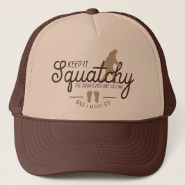 保It Squatchy Trucker Hat キャップ
