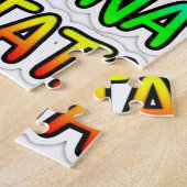 保It Yours Hakuna Matataアートプリント ジグソーパズル (側面)