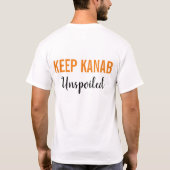 保Kanab Unemented Men's T-Shirt Tシャツ (裏面)