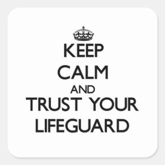 保Lifeguardを信頼 スクエアシール
