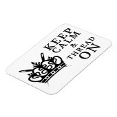 {保Light}上のスレッドを落ち着ける マグネット (左側)