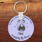 保Lt Keychainの置き忘れ キーホルダー (正面)