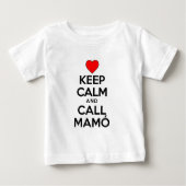 保Mamo ベビーTシャツ (正面)