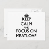 保Meatloafに集中 ポストカード (正面/裏面)