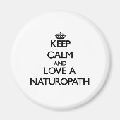保Naturopathを愛する マグネット (正面)