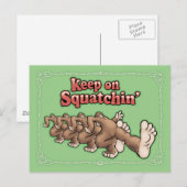 保On Squatchin ポストカード (正面/裏面)