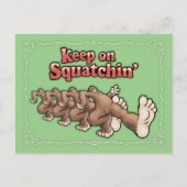 保On Squatchin ポストカード (正面)