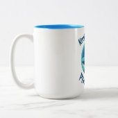 保Our Seas Plastic Free ツートーンマグカップ (左)