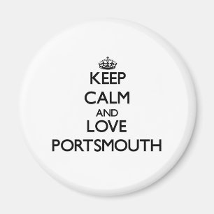 保Portsmouthを愛する マグネット