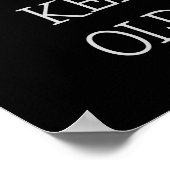 保s It Old School – アーケードキャビネット ポスター (角)