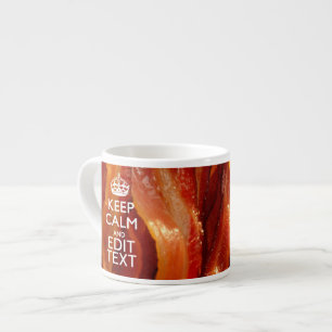 保Sizzling Baconでテキストを落ち着ける エスプレッソカップ