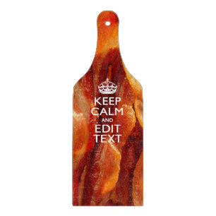 保Sizzling Baconでテキストを落ち着ける カッティングボード