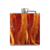 保Sizzling Baconでテキストを落ち着ける フラスク (裏面)