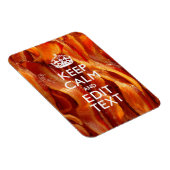 保Sizzling Baconでテキストを落ち着ける マグネット (右側)