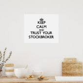 保Stockbrokerを信頼する ポスター (キッチン)