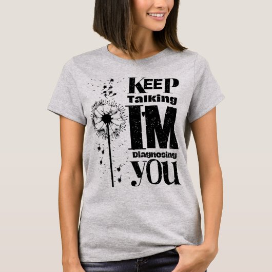 保Tシャツの診断中 Tシャツ (正面)