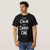 保Tシ運ャツの落ち着き Tシャツ (正面フル)