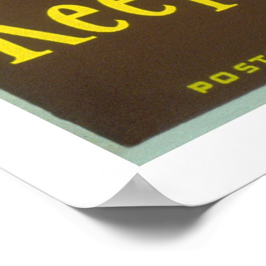 保The Park Clean 1938 WPA ポスター (角)