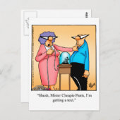 保Touchのユーモアポストカード「斑点」 ポストカード (正面/裏面)