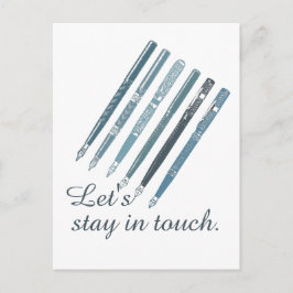 保touchパーソナライズされたイラストレーション ポストカード