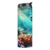 保Touch | ウミガメ泳ぎ タンブラー (回転左)