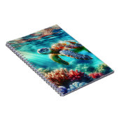 保Touch | ウミガメ泳ぎ ノートブック (右側)