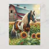 保Touch | ウーかわいらしムオンフ素朴ァーム ポストカード (正面)