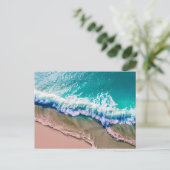 保Touch |ターコイズ波 ポストカード (スタンド正面)