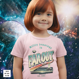 保Truckinのレトロ60sのピパーソナライズされたンク トドラーTシャツ