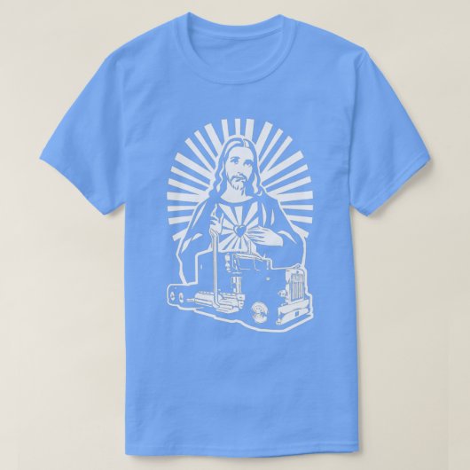 保Truckin Jesus Tシャツ (デザイン正面)