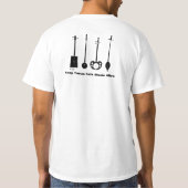 保TuvanフォークMusic Alive Tee - DOUBLE SIDED Tシャツ (裏面)