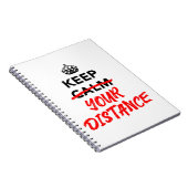 保Your Distance - Social Distancing Sagon ノートブック (右側)