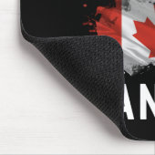 保Your Hands Off Canada Top マウスパッド (コーナー)
