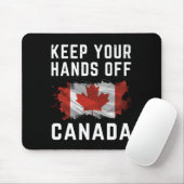 保Your Hands Off Canada Top マウスパッド (マウス)
