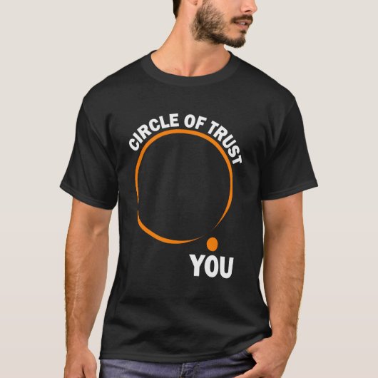 信おもしろい託のスローガン Tシャツ (正面)