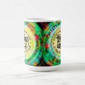 信かわいらし念は事を可能にする コーヒーマグカップ (中央)