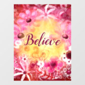 信じお洒落フローラ ウィンドウサイン (シート)