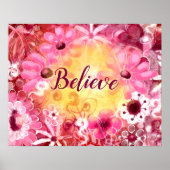 信じお洒落フローラ ポスター (正面)