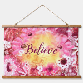 信じお洒落フローラ 吊り下げ型タペストリー