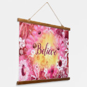 信じお洒落フローラ 吊り下げ型タペストリー (傾斜あり)