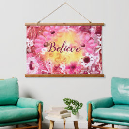 信じお洒落フローラ 吊り下げ型タペストリー