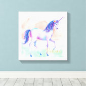 信じかわいらしの キャンバスプリント (インサイチュ (ウッドフロア))