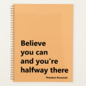 信じさ プランナー手帳 (正面)