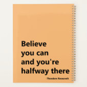 信じさ プランナー手帳 (裏面)