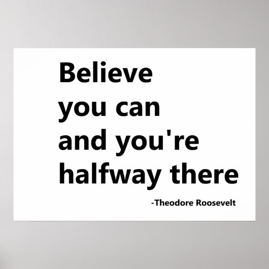 信じさ ポスター (正面)